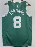 22/23 CELTICS PORZINGIS #8 Green Top Quality Hot Pressing NBA Jersey