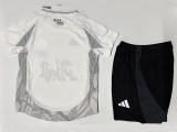 25/26  Algeria White Kids Player Version Soccer Jersey A25