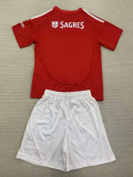 24/25  Benfica Home  Kids Soccer Jersey