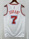 23/24 ROCKETS DUR ANT #7 White City Edition  Top Quality Hot Pressing NBA Jersey