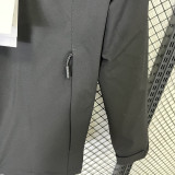 24/25 A801 NK Black Thickened Assault  Hooded Windbreaker (加厚冲锋衣）