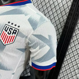 25/26 USA Home  Player Version Soccer Jersey(无星）
