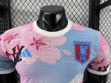 25/26 Japan  Fox Head Blue Pink  Player Version  Soccer Jersey