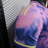 24/25 Japan Blue &Pink Sea Wave Special Edition  Player Version Soccer Jersey