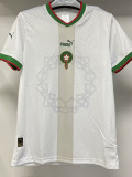 22/23 Morocco Away World Cup Fans Soccer Jersey