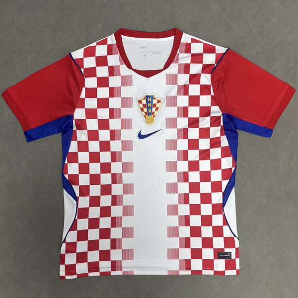 26/27 Croatia Home Fans Soccer Jersey