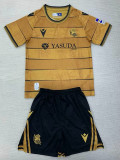 24/25  Real Sociedad Away Kids Soccer Jersey