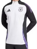 24/25  Germany White Half Pull Tracksuit  (半拉链)