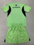 24/25 PSV Green Goalkeeper Kids Soccer Jersey