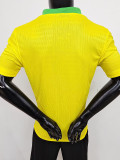 25/26 Brazil Home  Player Version Soccer Jersey（带星）
