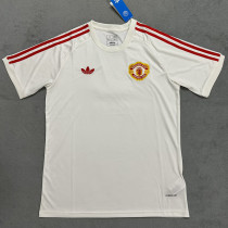 24/25 Man Utd  white T-shirt