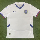 2024 Serbia  Away  Fans Soccer Jersey