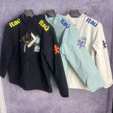 2024  Brazil  Sky Blue  Velvet Windbreaker T10（加绒、天蓝连帽）