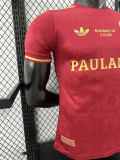 24/25 Bayern 125th Anniversary Edition  Player Version Soccer Jersey(胸前字）