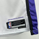 23/24 KINGS WESTBROOK #18 White Top Quality Hot Pressing NBA Jersey