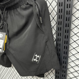 2025 A247 Black Casual Double layer shorts# 双层