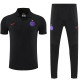 25/26 PSG Black polo shirts pants suit