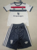 24/25 Man Utd Third Kids Soccer Jersey