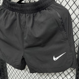 2025 D1103 Black Casual Double layer shorts#NK 双层黑色