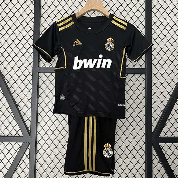 2011/2012 RMA Away Kids Retro Soccer Jersey
