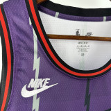 25/26 Raptors CARTER # 15 Purple Retro Edition Top Quality Hot Pressing NBA Jersey