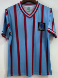 1957  Aston Villa Blue Retro Soccer Jersey