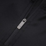 25/26 Al Hilal Black Half Pull Tracksuit #B2598(半拉链)