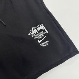 24/25 New NK Black Cotton shorts(M15、前带英文标、全棉)