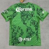 24/25 Club America Green Goalkeeper  Fans Soccer Jersey