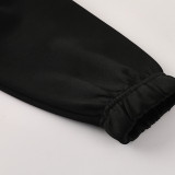25/26 Dortmund Black Jacket Tracksuit#01