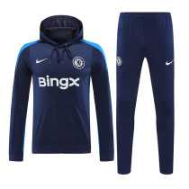 24/25 CHE  Dark Blue Hooded  Tracksuit