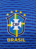 2024 Brazil Away Player Version Soccer Jersey