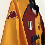 2001/2002 Roma Home Retro Soccer Jersey
