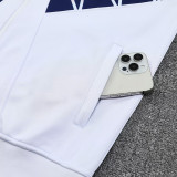 25/26 Italy White Retro  Player Version  Jacket Tracksuit #F16