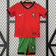 24/25 Portugal Home Kids Soccer Jersey
