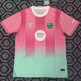 25/26 BAR Special Edition Pink Green Fans Soccer Jersey
