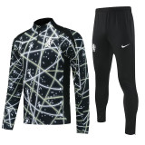 25/26 CHE Black Starry Sky Retro Edition Half Pull Tracksuit (半拉链)