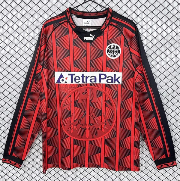 1995/1996 Frankfurt Home Long Sleeve Retro Soccer Jersey