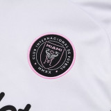 25/26  Inter Miami White Kids Half Pull Tracksuit #E2529 (半拉链)