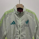24/25 Mexico Brown & Light Green Double Sided Windbreaker (双面风衣)