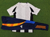 24/25 JUV Home Player Version Suit Soccer Jersey(Blue pants)蓝裤