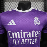 24/25 RMA Purple Player Version Soccer Jersey
