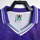 1992/1993 Fiorentina Home Long Sleeve  Retro Soccer Jersey