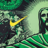 24/25  Brazil Green Christ statue Training Short Suit