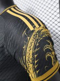 24/25 RMA Black Golden Dragon Player Version Soccer Jersey