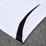 25/26 Al-Nassr  White Polo Collar Pants Set