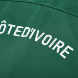 25/26 Cote d'Ivoire  Green Jacket Tracksuit