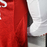 25/26 ARS Home Player Version  Long Sleeve Soccer Jersey（长袖）