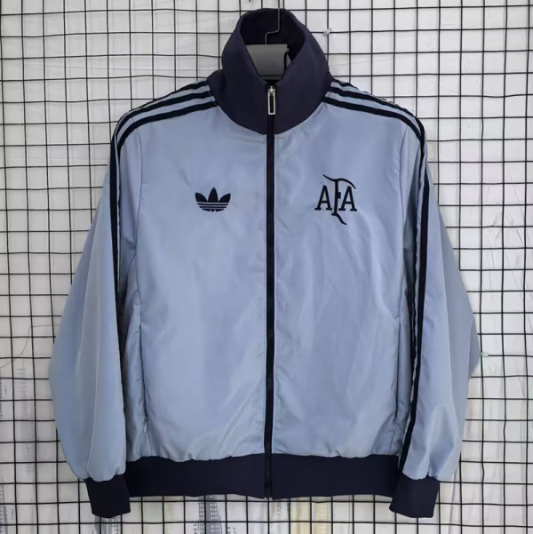 25/26 Argentina Lake Blue Embroidery windbreaker