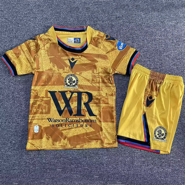 25/26 Blackburn Third Kids Soccer Jersey
